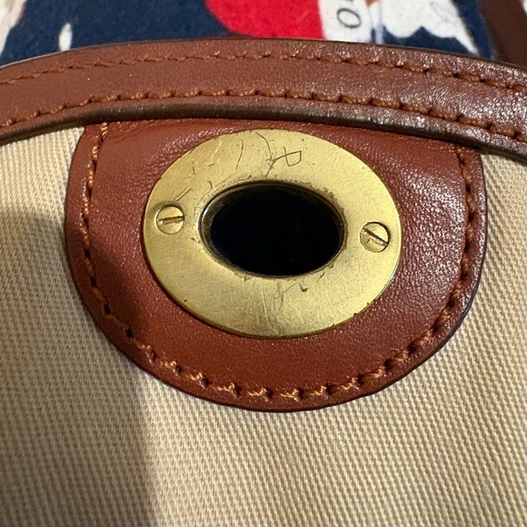 Coach saddle brown bag - Picture 2 of 11